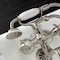 Kingston Brass KS245SN Tub Wall Mount Clawfoot Tub Faucet with Hand Shower, Brushed Nickel KS245SN - alternate 2
